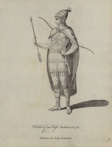 Abito di un indiano orientale nel 1581 da English School